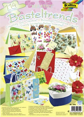 Immagine prodotto di Folia crafting trends creative, set da 114 pezzi per il crafting