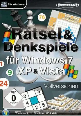 Produktbild von Rätsel und Denkspiele Spiele für Windws 7, XP u.