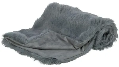 Produktbild von TRIXIE Decke Elli - dunkelgrau - 100 × 70 cm