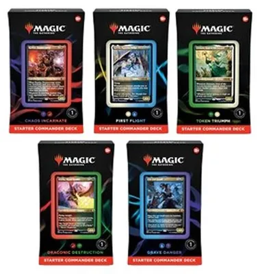 Immagine prodotto di Magic: The Gathering Starter Commander Decks: Deck Set