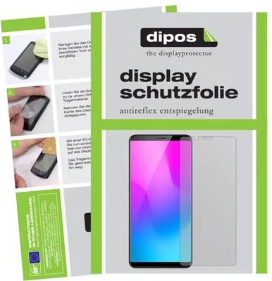 Produktbild von 2x Schutzfolie für Nubia Z18 Mini matt Displayschutzfolie Folie Display Schutz