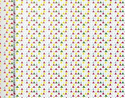Image de Clairefontaine 223869C Clairefontaine Papier cadeau "Tiny Rolls Triangles