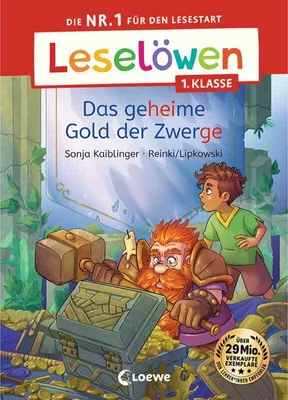 Obrázok produktu pre Leselöwen 1. Klasse - Das geheime Gold der Zwerge