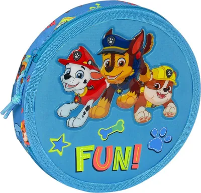 Produktbild von Federmäppchen The Paw Patrol Friendship Blau (18 Stücke)