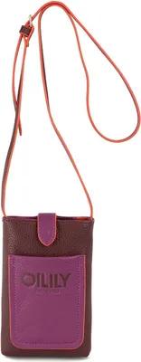 Immagine prodotto di Oilily borsa per cellulare borsa a tracolla Mila Mobile Holder Decadent Chocolate bordeaux