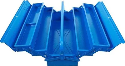 Produktbild von Famanu Werkzeugkiste Metall - 5 Fächer - 530 x 200 x 200 mm