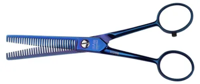 Produktbild von Doppelseitige Titan-Hundeschere, 15 cm