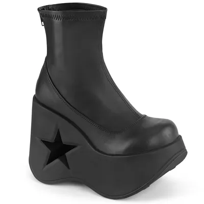 Produktbild von DYNAMITE-100 Damen Booties von DemoniaCult, Schwarz  , EU 36, US 6