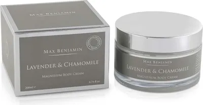 Immagine prodotto di Crema Corpo Lavanda, Camomilla e Magnesio Max Benjamin 200 ml