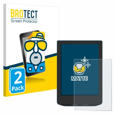 Produktbild von 2x BROTECT Schutzfolie für PocketBook Verse Pro Displayschutz Displayschutzfolie Folie Matt Entspiegelungsfolie