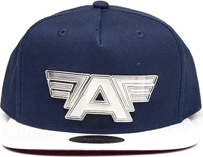 Produktbild von Marvel Snapback Cap Captain America Metall Plate