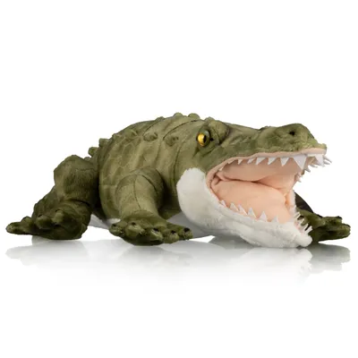 Produktbild von Freek Vonk x Bresser Krokodil Kuscheltier 50cm aus recycelten Materialien waschbar bei 30°C