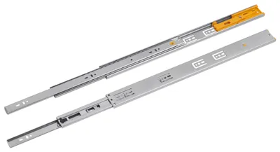 Produktbild von Metafranc Kugelpräzisionsvollauszug 500 mm Länge 35 kg Tragkraft Soft Close Dämpfung