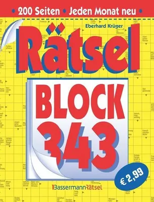Produktbild von Rätselblock 343