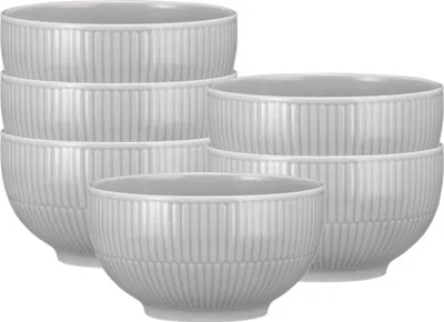 Produktbild von Seltmann Weiden Amina Müslischale ø 15 cm 6er Set Silbergrau