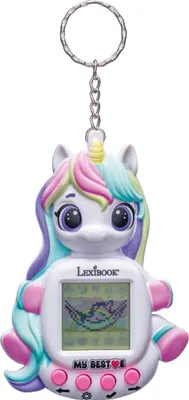 Image de Console My Best-E® Licorne avec écran LCD et porte-clés