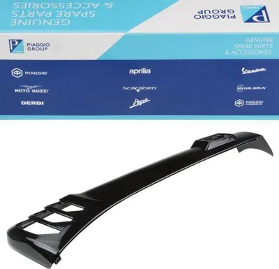 Imagen del producto de Paragolpes delantero negro, original Piaggio, para Vespa GTS 125 300 – pieza de repuesto 1B009434000XN2