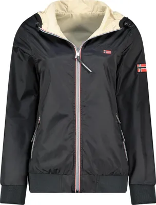 Produktbild von Geographical Norway Damen Relaxed Fit Jacke Windabweisend arrivial lady Black L