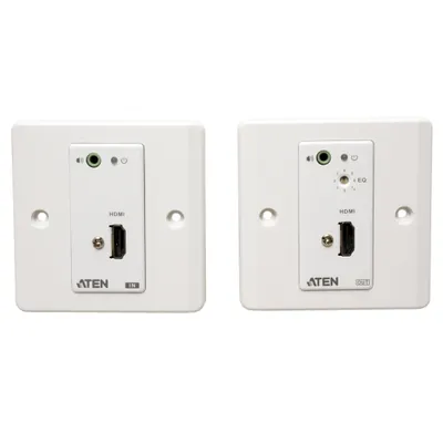 Zdjęcie produktu dla ATEN VE807-AT-G, 1920 x 1200 px, Nadajnik i odbiornik AV, 60 m, Przewodowa, Kompatybilność 3D, HDCP