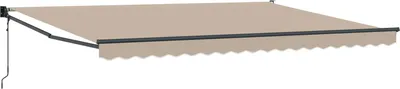Immagine prodotto di Tenda da Sole Beige 450 x 300 x 165 cm Poliestere e Metallo
