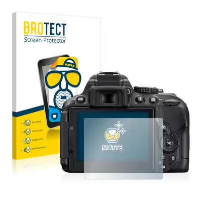 Produktbild von 2x BROTECT Schutzfolie für Nikon D5300 Displayschutz Displayschutzfolie Folie Matt Entspiegelungsfolie