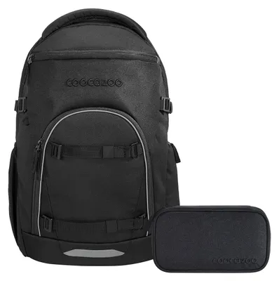 Produktbild von Coocazoo, Schulrucksack-Set BYTE Black Coal 2-teilig, ab 5. Klasse