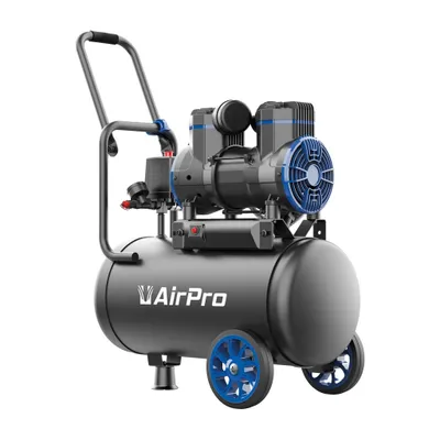 Produktbild von 2 PS Geräuscharmer Ölfreier Luft- Kompressor mit 24L Kessel 250 L/min Maximal 8 bar Luftdruck