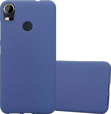 Produktbild von Cadorabo Schutzhülle für HTC Desire 10 PRO Hülle in Blau Handyhülle TPU Etui Cover Case