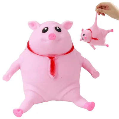 Productafbeelding van Stress Relief Varkentje Squeeze Speelgoed voor Kinderen en Volwassenen
