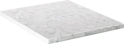 Produktbild von Vicco Küchenarbeitsplatte R-Line, 50 cm, Marmor Weiß