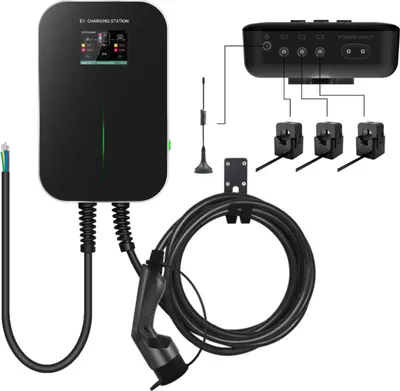 Obrázok produktu pre Besen Pro 11 kW s dynamickým vyrovnávaním záťaže - 5 m nabíjací kábel typu 2 - Wallbox-BC-11KW-APP-DLM