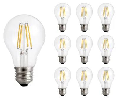 Produktbild von Spectrum E27 LED Lampe A60 8,5W 1100lm 2700K Warmweiß 230V 60mm 10 Stück
