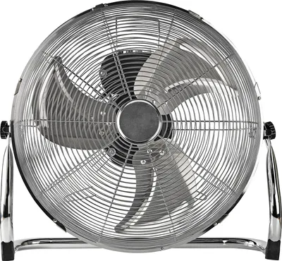 Zdjęcie produktu dla Nedis FNFL10CCR40, Wentylator domowy z łopatkami, Metaliczny, Podłoga, 40 cm, 1,5 m, Prąd przemienny