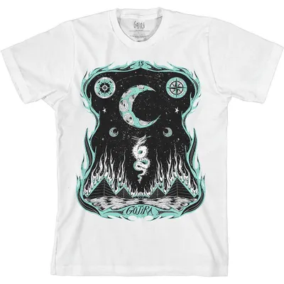 Produktbild von Gojira Dragons Dwell White S T-Shirt