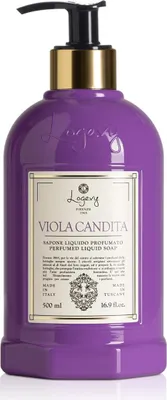 Produktbild von Logevy – Flüssigseife – Kandiertes Veilchen – 500 ml – Zartes und duftendes Reinigungsmittel