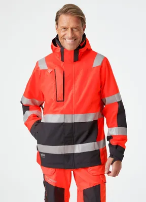 Produktbild von Helly Hansen Jacke ALNA 2.0 SHELL JACKET 71195, Farbe:red/ebony, Größe:XS