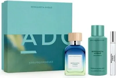 Productafbeelding van Adolfo Dominguez A D Agua Fresca Bergamota Ambar Eau de Toilette Spray, 120ml, Nav24 sets
