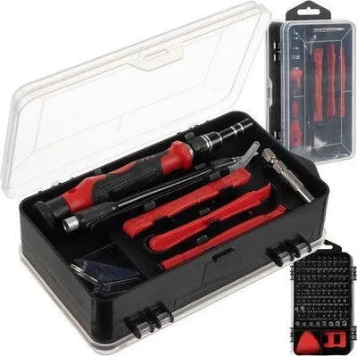 Obrázek produktu pro Sada nářadí pro jemnou mechaniku 110 ks