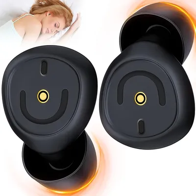 Produktbild von Ohrstöpsel zum Schlafen, Einstellbare Silikon Geräuschunterdrückung 45dB Ohrenstöpsel,  wiederverwendbar, rutschfestem Design, Anpassbare Passform