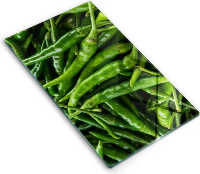 Produktbild von Abdeckung Glas - Küchenabdeckung - 30x52 cm - Abdeckplatte - Erbsenschoten