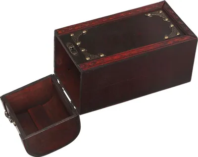 Obrázok produktu pre Víno Box drevený Vintage Retro prenosné jednej fľaše dekoratívne nosenie skladovanie prípad