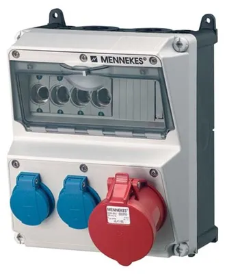 Zdjęcie produktu dla Kombinacja gniazd Mennekes AMAXX 920010