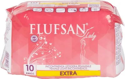 Zdjęcie produktu dla Flufsan wkadki na nietrzymanie moczu dla kobiet 120 szt.