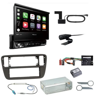 Produktbild von Pioneer AVH-Z7200DAB Bluetooth CD USB Einbauset für Up Seat Mii Skoda Citigo