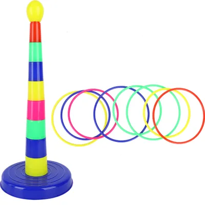 Produktbild von Ring Toss,Ring Toss Spiel,Outdoor-Spielzeug,Interaktives Spielzeug,Eltern-Kind-Spielzeug