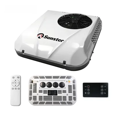 Obrázek produktu pro Sunster 24V Střešní klimatizace pro obytné vozy, karavany a užitková vozidla – Efektivní parkovací klimatizace pro vaše vozidlo