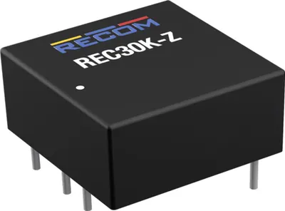 Produktbild von Recom DC-DC-Wandler geregelt 12V 2,5A 1"*1" 2.000V