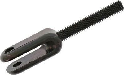 Produktbild von Gabelstück für Fahrersitzgestell, schwarz verzinkt, passend für AWO 425T