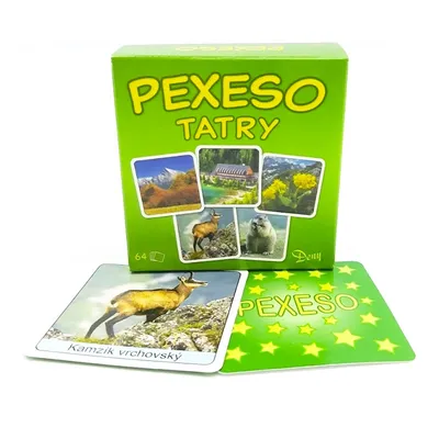 Obrázok produktu pre Pexeso v krabičke Tatry