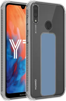 Produktbild von Cadorabo Schutzhülle für Huawei Y7 2019 / Y7 PRIME 2019 Hülle in Blau Etui TPU Silikon Case Cover Standfunktion